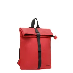 New Rebels Mart Los Angeles Rot 7 Liter Rucksack Rolltop Wasserabweisend