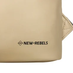 New Rebels Mart Los Angeles Metallic Gold Small 7L Rolltop Rucksack Wasserabweisend