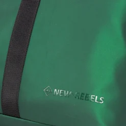 New Rebels Mart Los Angeles Metallic Grün 7L Rolltop Rucksack Wasserabweisend