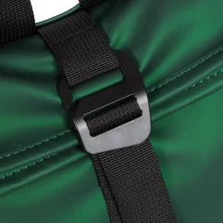 New Rebels Mart Los Angeles Metallic Grün 7L Rolltop Rucksack Wasserabweisend