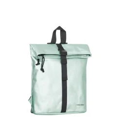 New Rebels Mart Los Angeles Metallic Hellgrün 7L Rolltop Rucksack Wasserabweisend