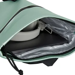 New Rebels Mart Los Angeles Metallic Hellgrün 7L Rolltop Rucksack Wasserabweisend