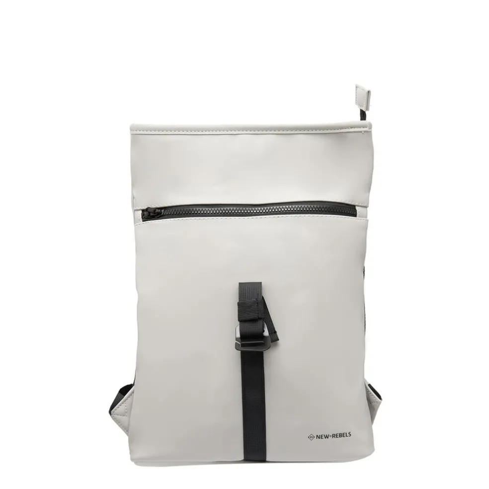 New Rebels Mart Los Angeles Hellgrau 7L Rolltop Rucksack Wasserabweisend