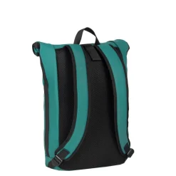 New Rebels Mart New York Petrol 21L Rucksack Rolltop Wasserabweisend Laptop 15.6"