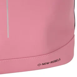 New Rebels Mart New York Cotton Candy 21L Rolltop-Rucksack – Wasserabweisend – Für 15,6” Laptop geeignet