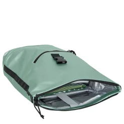New Rebels Mart New York Metallic Hellgrün 21L Rucksack Rolltop Wasserabweisend Laptop 15.6