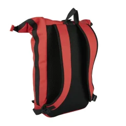 New Rebels Mart New York Rot 21L Rucksack Rolltop Wasserabweisend Laptop 15.6"