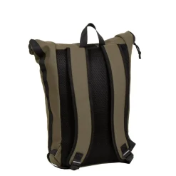 New Rebels Mart New York Olive Grün 21L Rucksack Rolltop Wasserabweisend Laptop 15.6"