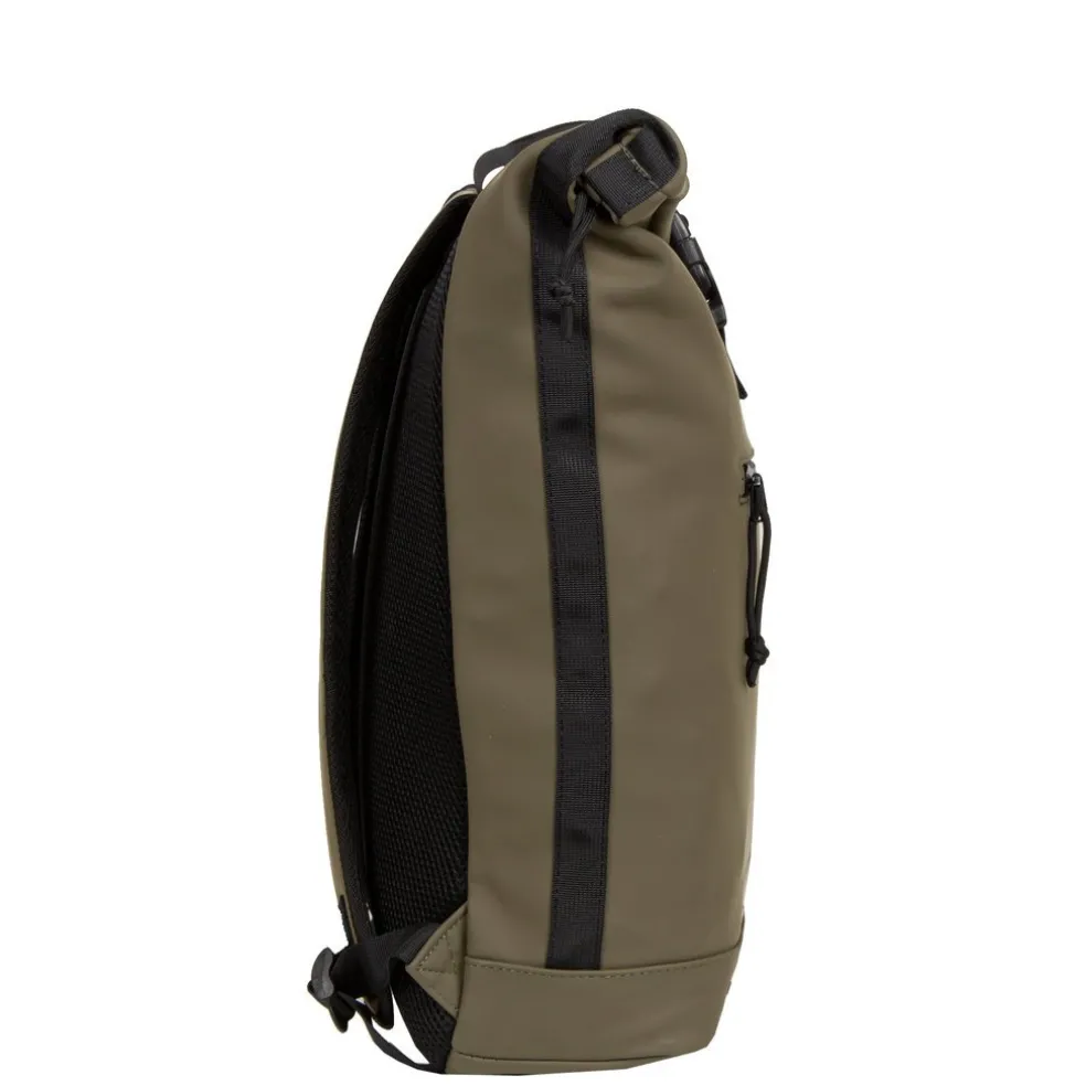 New Rebels Mart New York Olive Grün 21L Rucksack Rolltop Wasserabweisend Laptop 15.6"