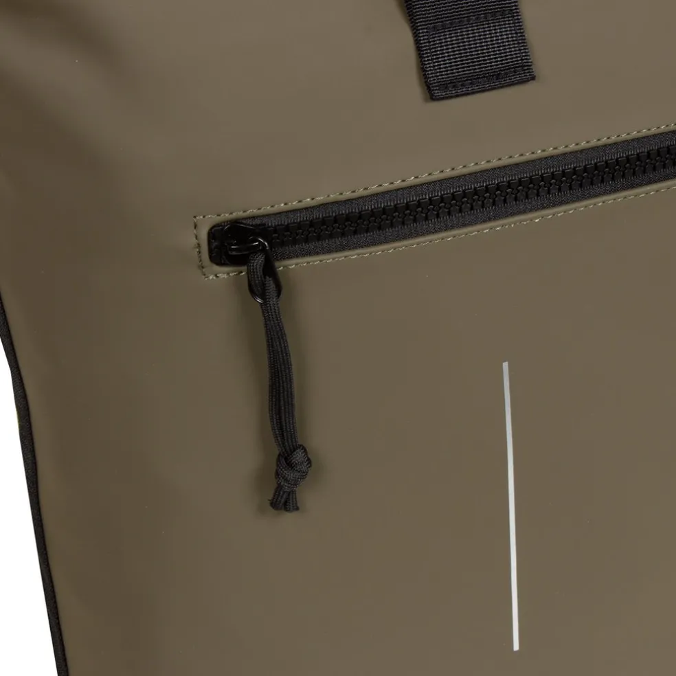 New Rebels Mart New York Olive Grün 21L Rucksack Rolltop Wasserabweisend Laptop 15.6"