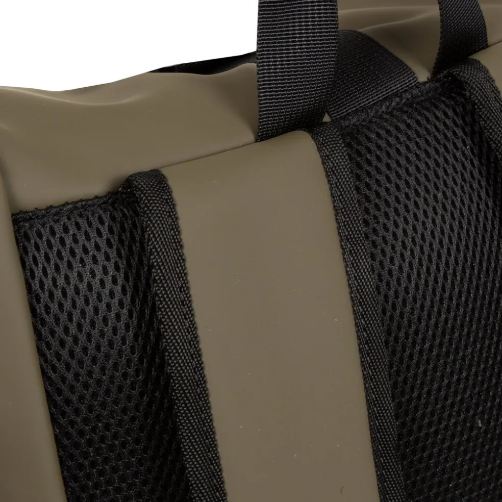 New Rebels Mart New York Olive Grün 21L Rucksack Rolltop Wasserabweisend Laptop 15.6"