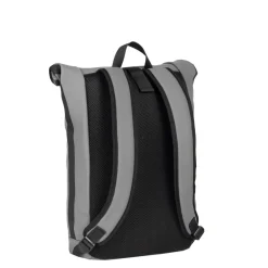 New Rebels Mart New York Anthrazit 21L Rucksack Rolltop Wasserabweisend Laptop 15.6"