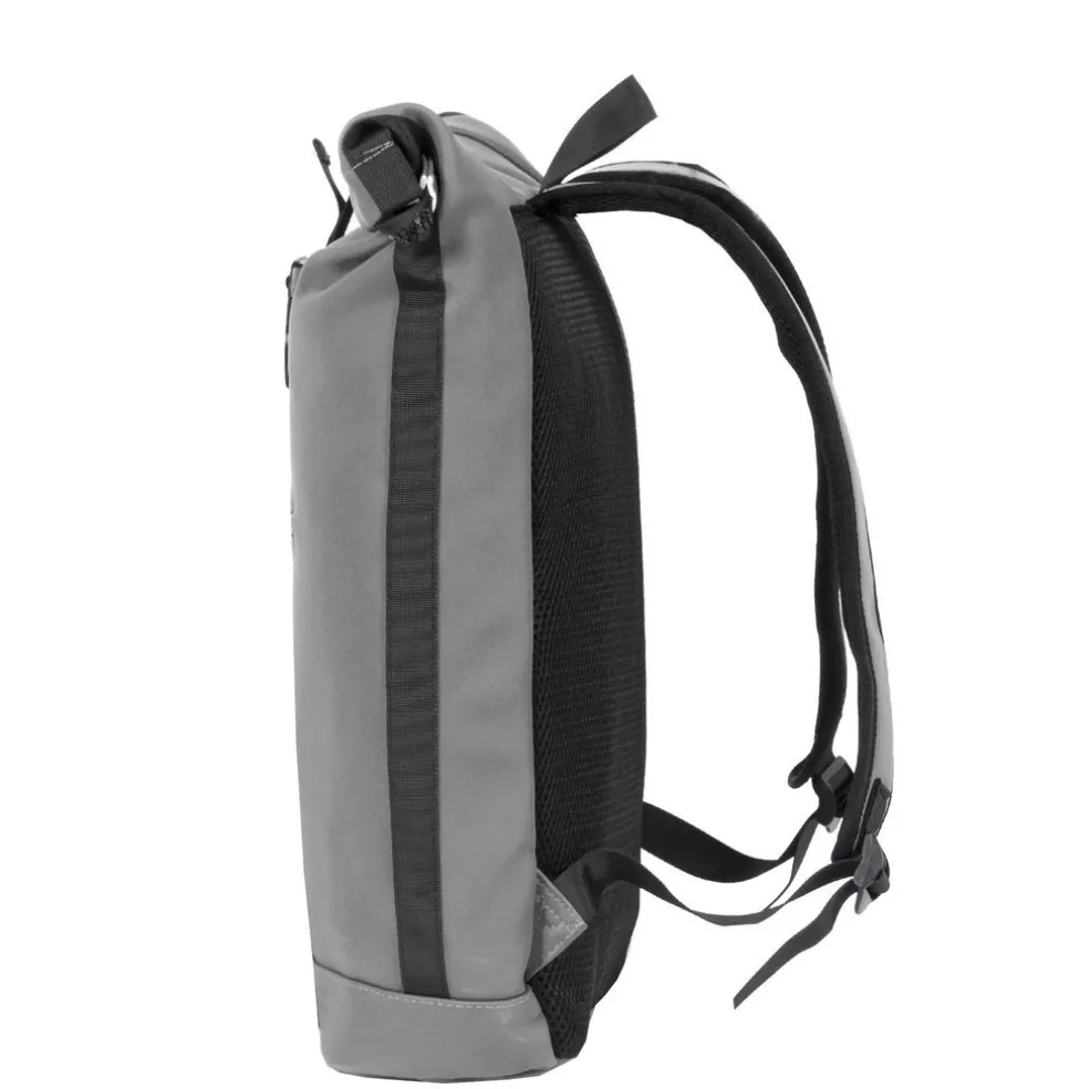 New Rebels Mart New York Anthrazit 21L Rucksack Rolltop Wasserabweisend Laptop 15.6"