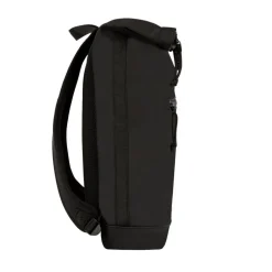 New Rebels Mart New York Schwarz 21L Rucksack Rolltop Wasserabweisend Laptop 15.6