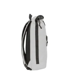 New Rebels Mart New York Hellgrau 21L Rucksack Rolltop Wasserabweisend Laptop 15.6"