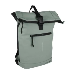 New Rebels Mart New York Salie Grün 21L Rucksack Rolltop Wasserabweisend Laptop 15.6"