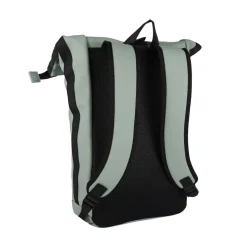 New Rebels Mart New York Salie Grün 21L Rucksack Rolltop Wasserabweisend Laptop 15.6