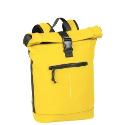 New Rebels Mart New York Gelb 21L Rucksack Rolltop Wasserabweisend Laptop 15.6"