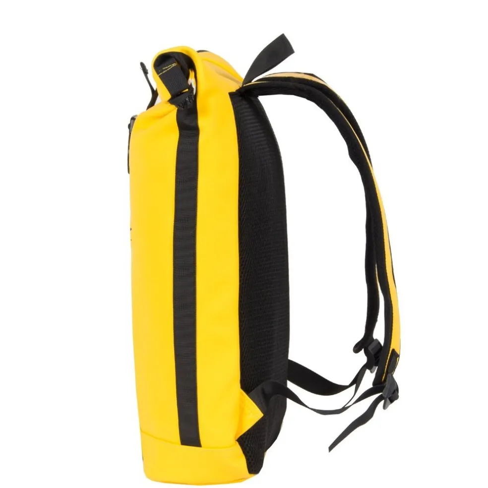 New Rebels Mart New York Gelb 21L Rucksack Rolltop Wasserabweisend Laptop 15.6"