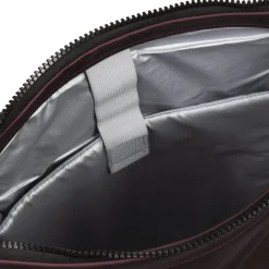 New Rebels Mart New York Metallic Burgundy 21L Rucksack Rolltop Wasserabweisend Laptop 15.6