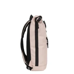 New Rebels Mart New York Soft Rosa 21L Rucksack Rolltop Wasserabweisend Laptop 15.6