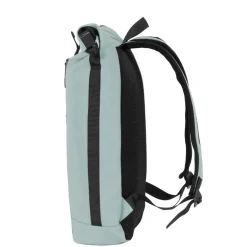 New Rebels Mart New York Soft Blau 21L Rucksack Rolltop Wasserabweisend Laptop 15.6