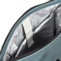 New Rebels Mart New York Soft Blau 21L Rucksack Rolltop Wasserabweisend Laptop 15.6