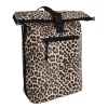 New Rebels Mart New York Leopard  21L Rugtas Rolltop Waterafstotend Laptop 15.6"
