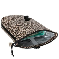 New Rebels Mart New York Leopard 21L Rugtas Rolltop Waterafstotend Laptop 15.6