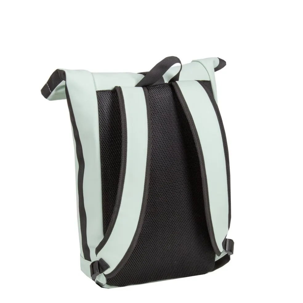 New Rebels Mart New York Mint 21L Rucksack Rolltop Wasserabweisend Laptop 15.6"