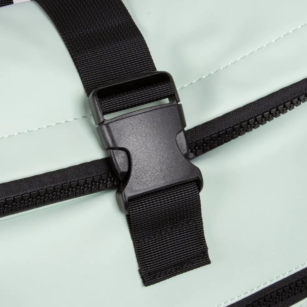 New Rebels Mart New York Mint 21L Rucksack Rolltop Wasserabweisend Laptop 15.6"