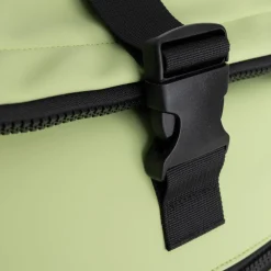 New Rebels Mart New York Mattgrün 21L Rolltop-Rucksack – Wasserabweisend – Für 15,6” Laptop geeignet