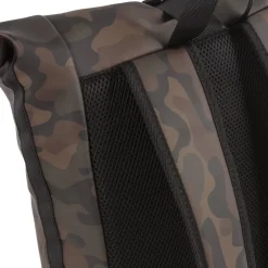 New Rebels Mart New York Camouflage Grün 21L Rucksack Rolltop Wasserabweisend Laptop 15.6