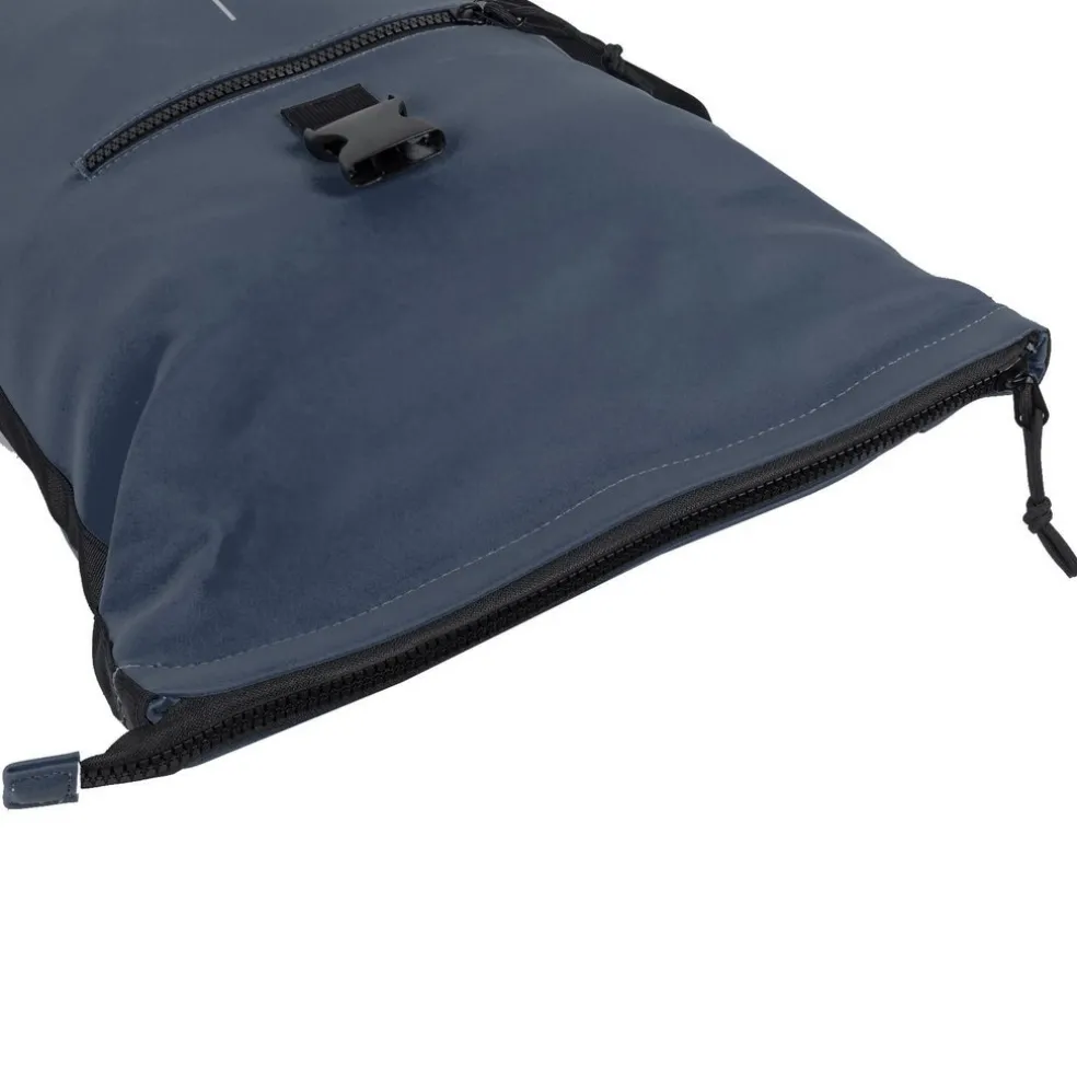 New Rebels Mart New York Marineblau 21L Rucksack Rolltop Wasserabweisend Laptop 15.6"