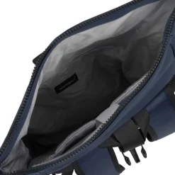 New Rebels Mart New York Marineblau 21L Rucksack Rolltop Wasserabweisend Laptop 15.6