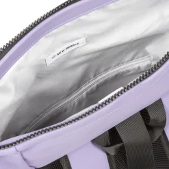 New Rebels Mart New York Lila 21L Rucksack Rolltop Wasserabweisend Laptop 15.6