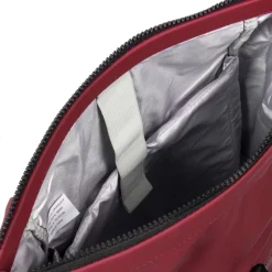 New Rebels Mart New York Burgundy 21L Rucksack Rolltop Wasserabweisend Laptop 15.6