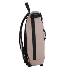 New Rebels Mart New York Altrosa 21L Rucksack Rolltop Wasserabweisend Laptop 15.6
