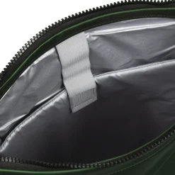 New Rebels Mart New York Metallic Grün 21L Rucksack Rolltop Wasserabweisend Laptop 15.6