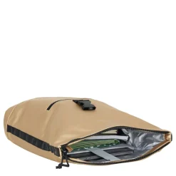 New Rebels Mart New York Metallic Gold 21L Rucksack Rolltop Wasserabweisend Laptop 15.6