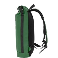 New Rebels Mart New York Dunkelgrün 21L Rucksack Rolltop Wasserabweisend Laptop 15.6