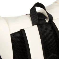New Rebels Mart New York Off Weiß 21L Rucksack Rolltop Wasserabweisend Laptop 15.6