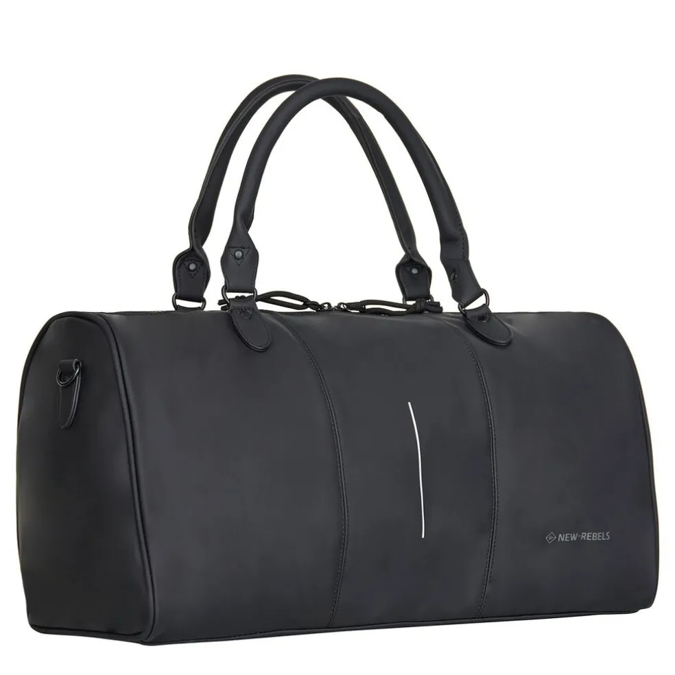 New Rebels Mart Olympia Schwarz 41L Duffel Wochenendtasche Wasserabweisend