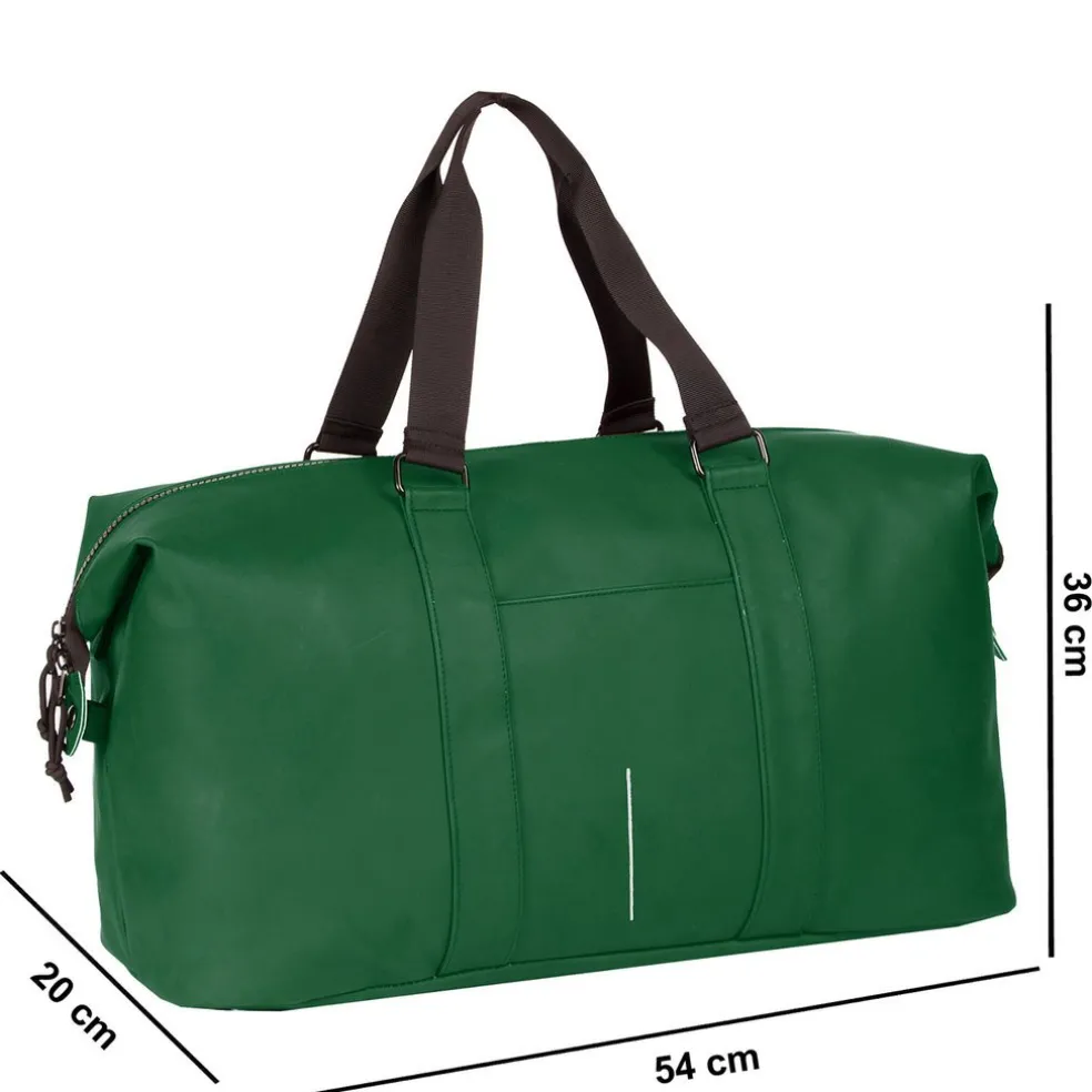 New Rebels Mart Pittsburg Dunkelgrün 39L Weekender Reisetasche Wasserabweisend