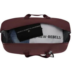 New Rebels Mart Weston Duffel Burgundy 58L Trolley  Wasserabweisend