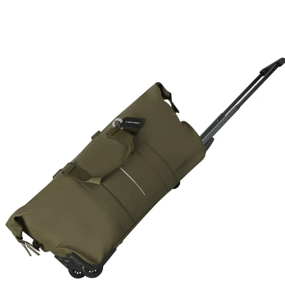 New Rebels Mart Weston Duffel Olivgrün 58L Trolley Wasserabweisend