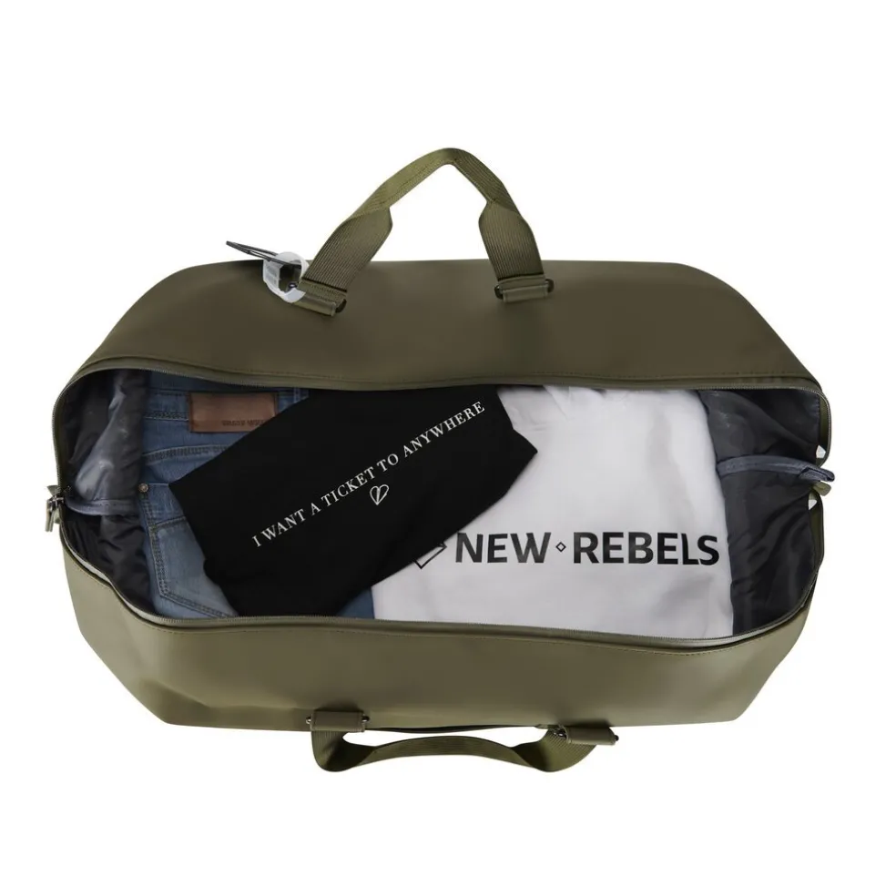 New Rebels Mart Weston Duffel Olivgrün 58L Trolley Wasserabweisend
