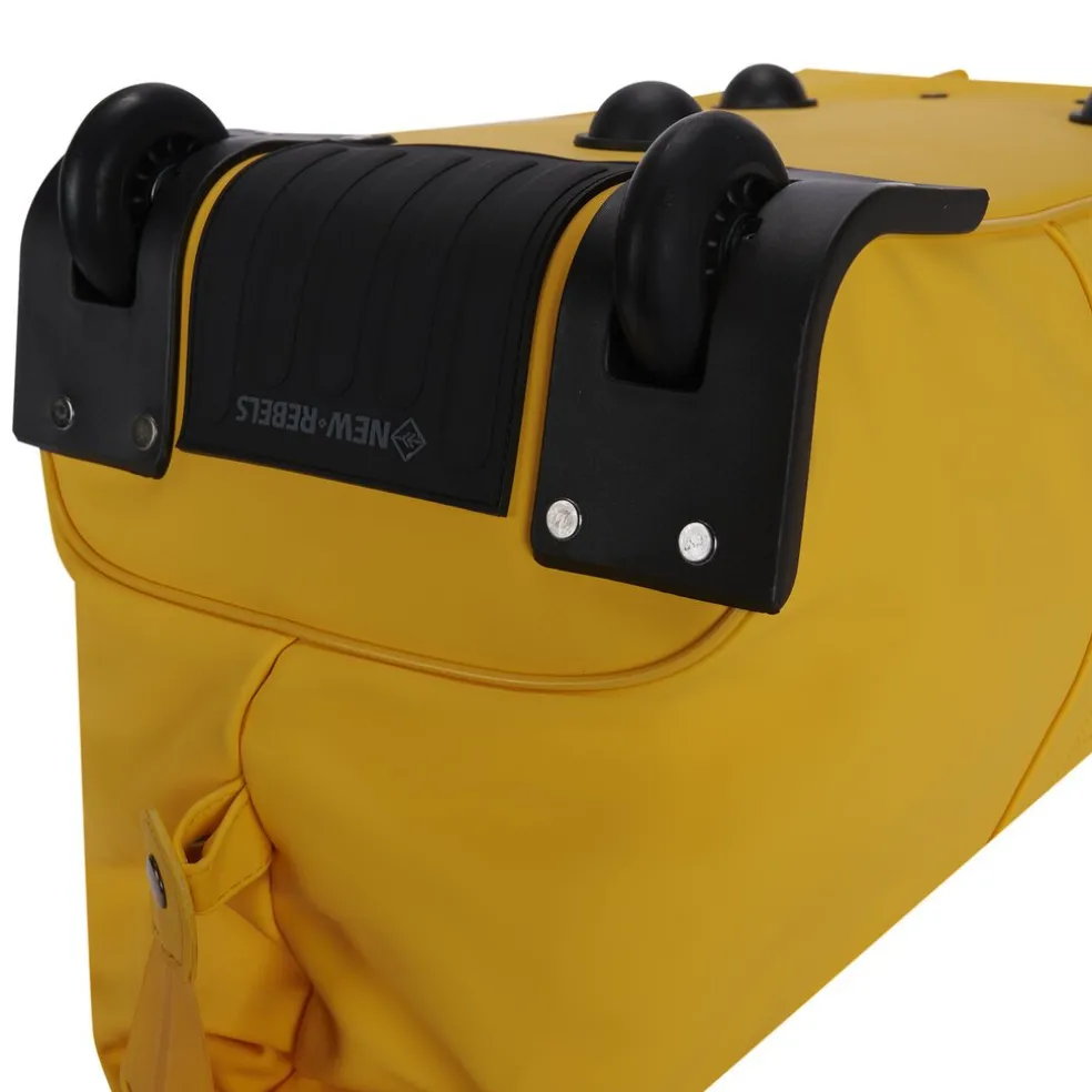 New Rebels Mart Weston Duffel Gelb 58L Trolley Wasserabweisend