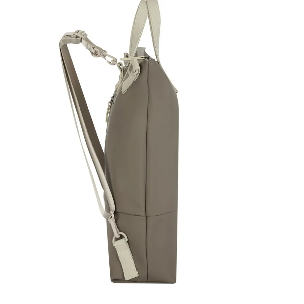 New Rebels Matteo Millburn Taupe 18L Rucksack Shopper Wasserabweisend Laptop 15.6"