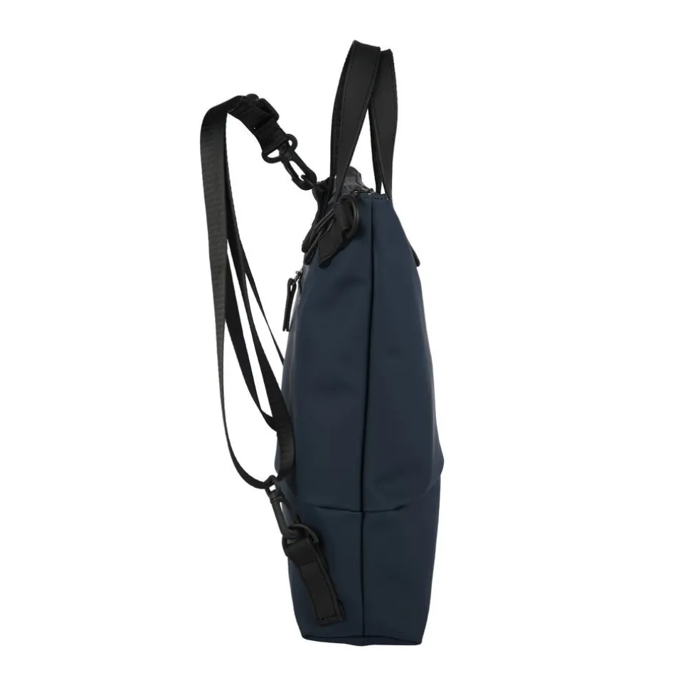 New Rebels Matteo Trenton Marineblau 18L Rucksack Shopper Wasserabweisend